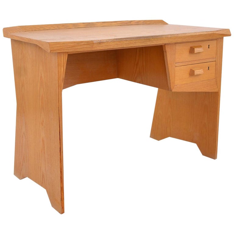 1940s Children S Adjule Spanish School Desk In Wood For At Anthroposophical Children S Desk Attributed To Felix Kayser Germany Circa 1930