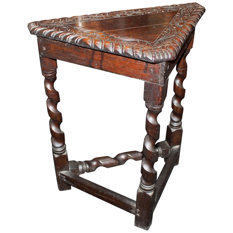 Small Carved Oak Antique Corner Table For Sale At 1stdibs Small Carved Oak Antique Corner Table For Sale - Small Carved Oak Antique Corner Table For Sale At 1stdibs