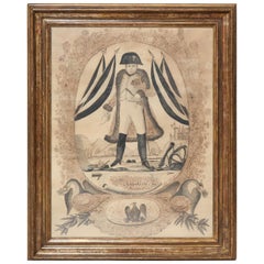 Arte popular napoleónico Dibujo caligráfico