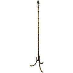 French Maison Baguès Style Bronze Floor Lamp 12