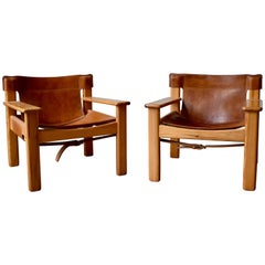 Pair of Natura Easy Chairs by Karin Mobring for Ikea, 1970s
