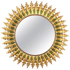 Mid-Century Modern Sunburst Mirrors