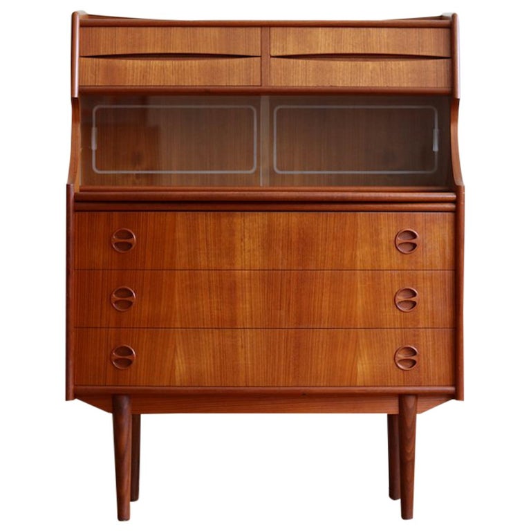 Midcentury Danish Modern Arne Vodder Secretary Desk For At 1stdibs Midcentury Danish Modern Arne Vodder Secretary Desk For