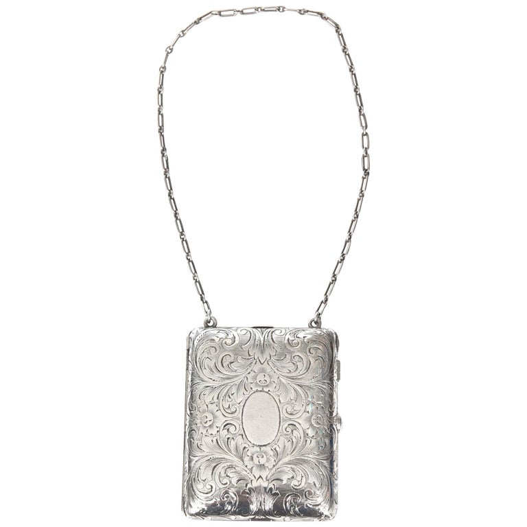 Tiffany and Co. Sterling Compact Purse at 1stDibs