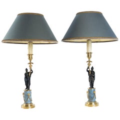 Stone Candlesticks