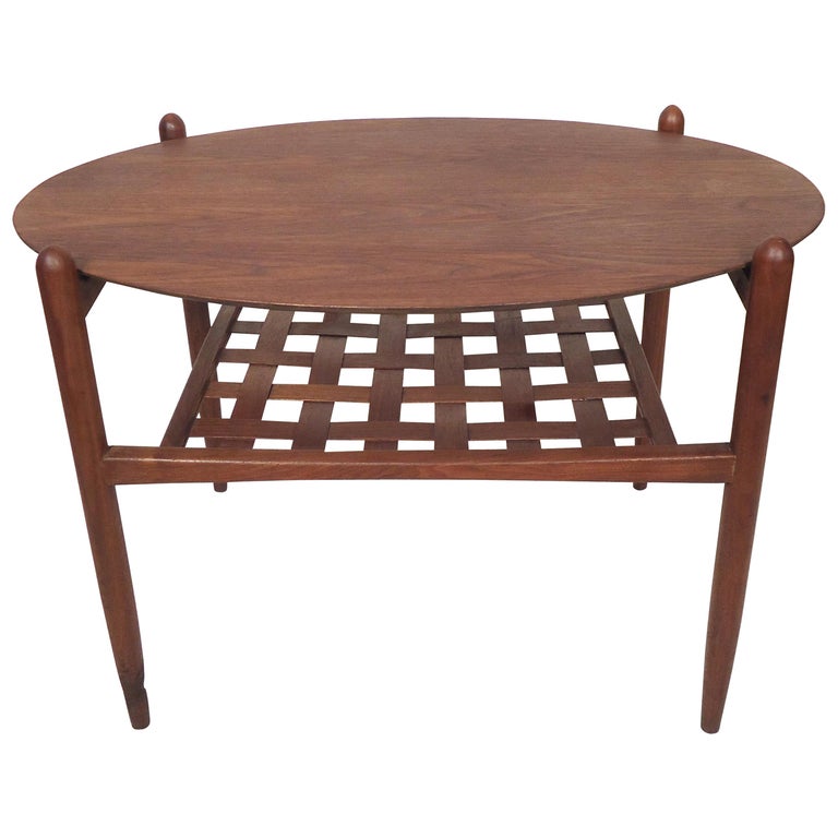 MidCentury Modern Octagonal Side Table by Mersman For Sale at 1stdibs
