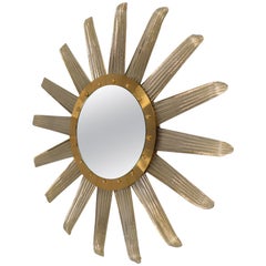 Glass Sunburst Mirrors