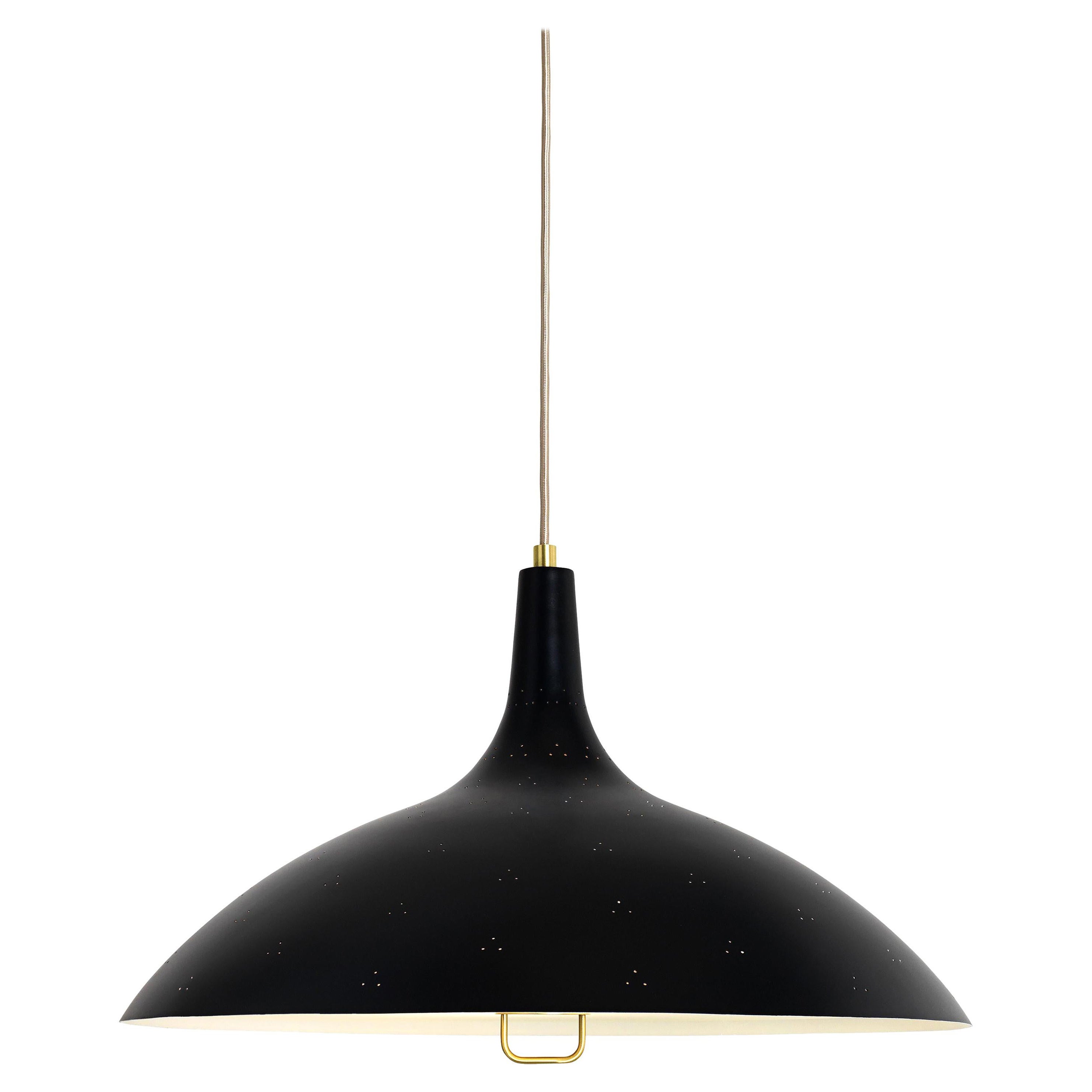 Paavo Tynell '1965' Pendant Lamp in Black for GUBI