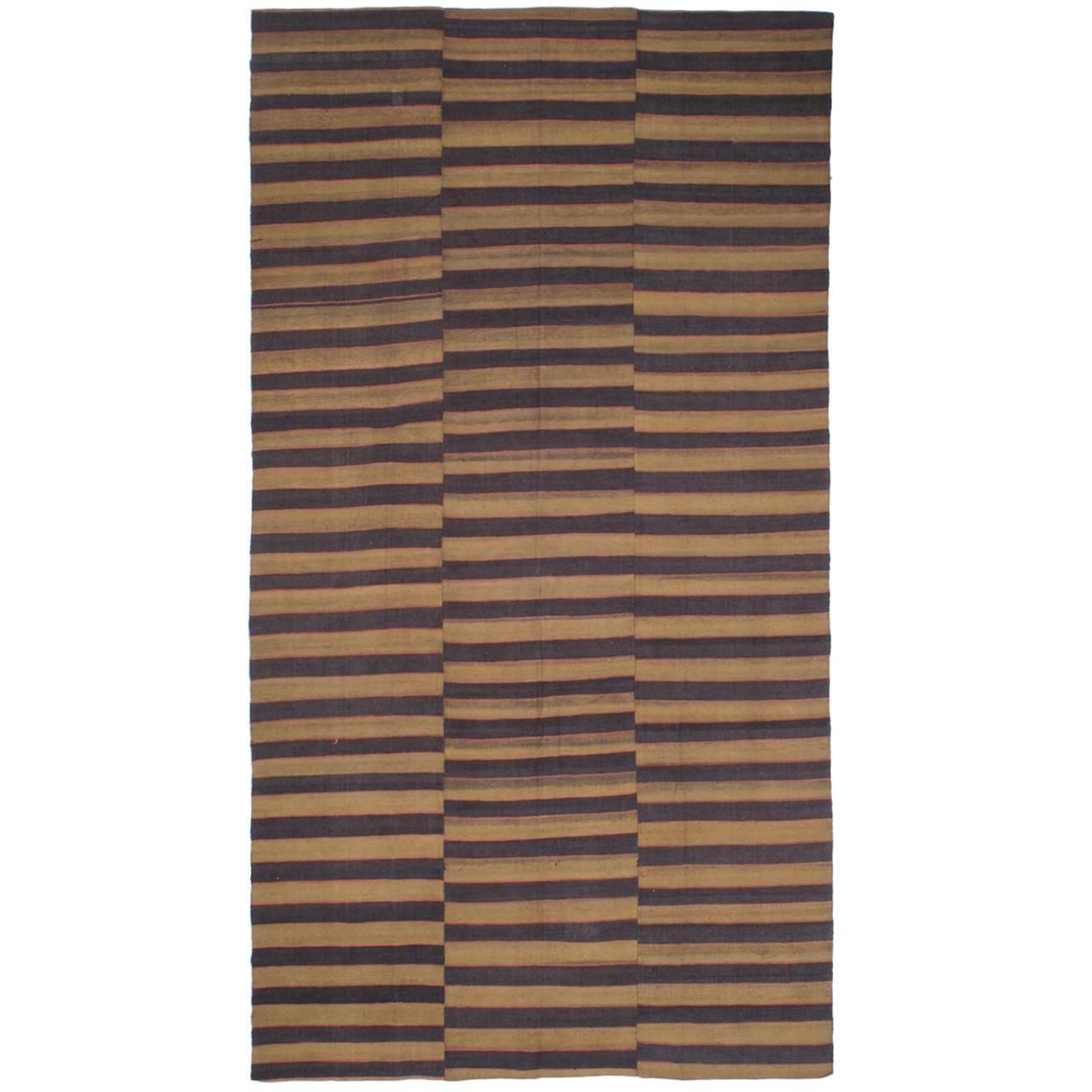 Banded Cover Rug