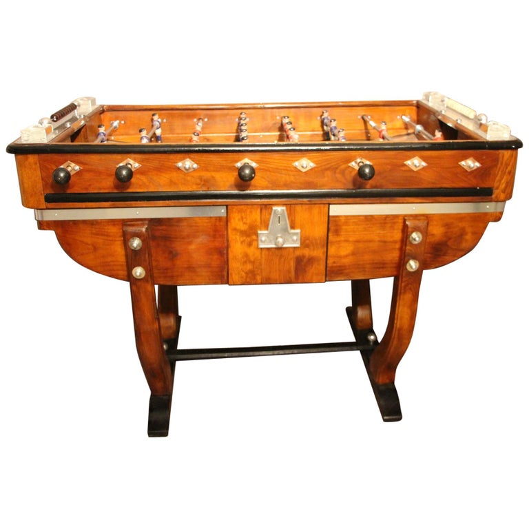 Mid Century French Foosball Table For Sale At 1stdibs