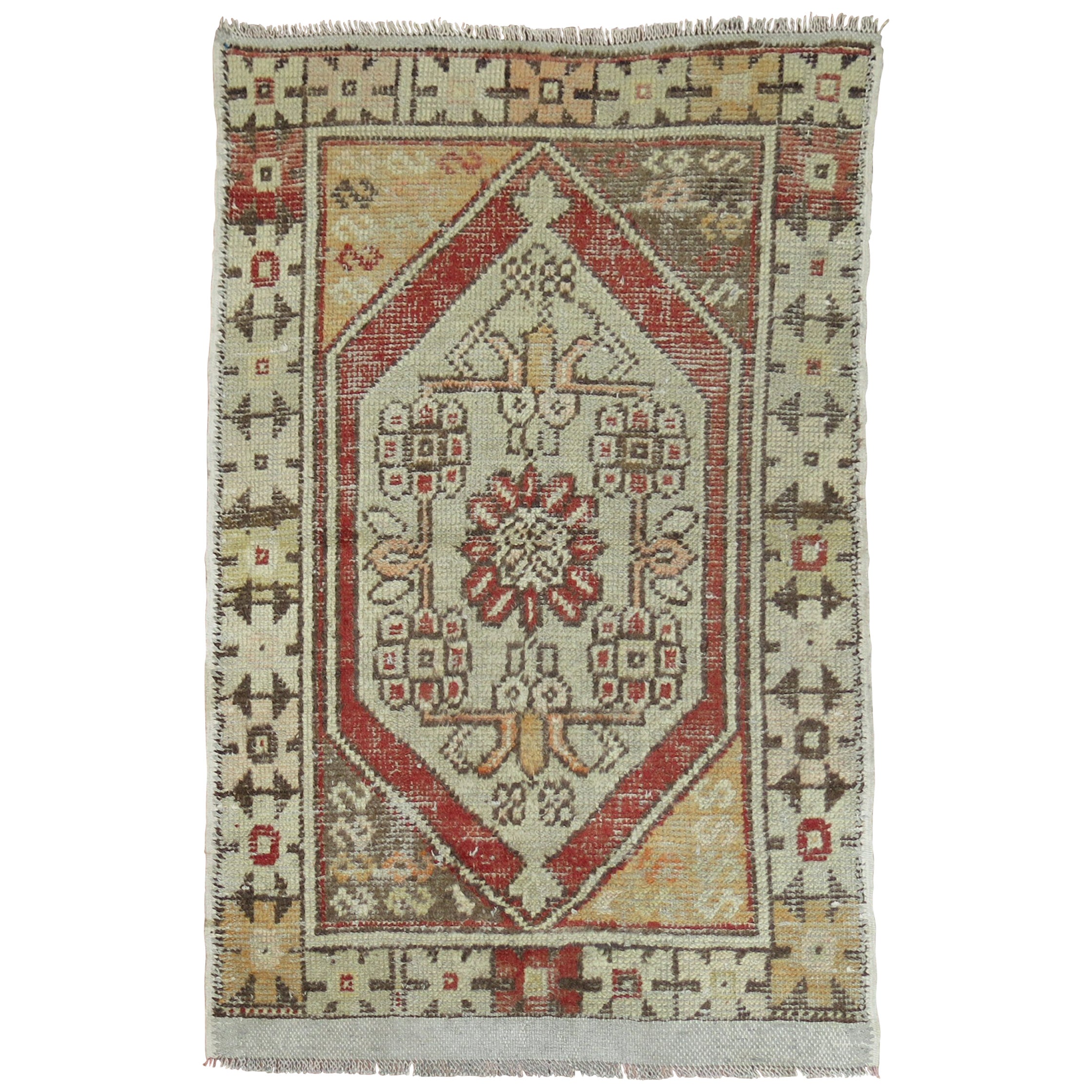 Distressed Turkish Anatolian Rug at 1stDibs