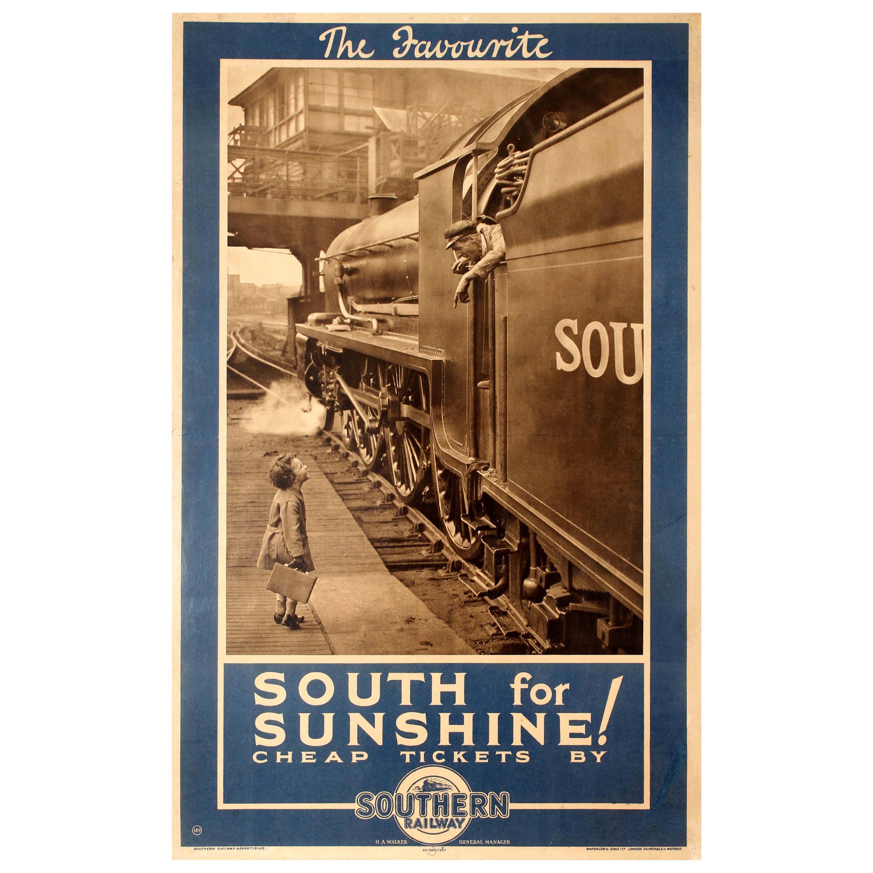 Derby Locomotive Works Railway Old Advert Poster Rolling Stock Picture Photo