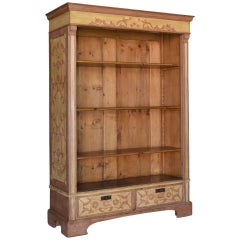 Antique Painted Bookcase