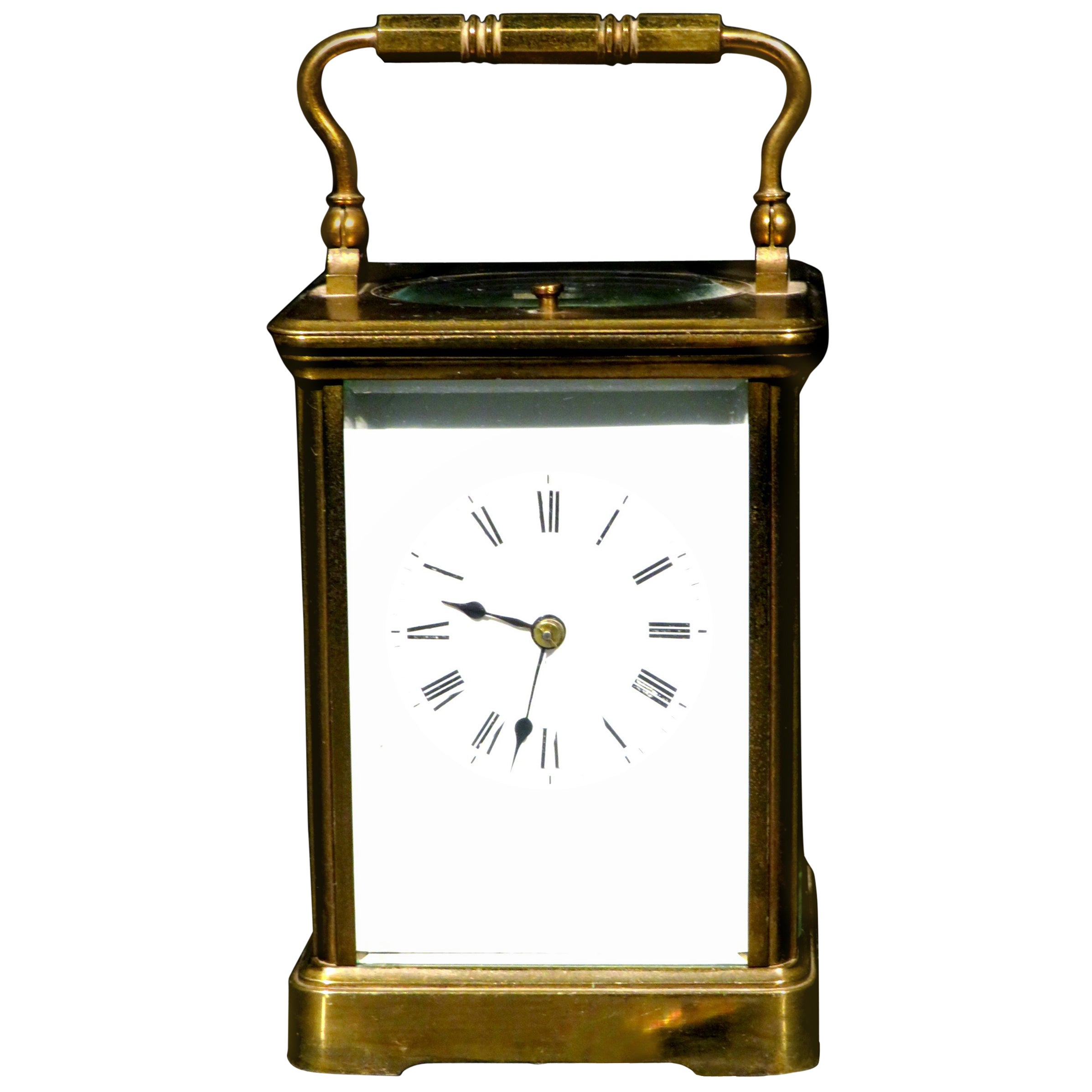 20th Century 18Karat Gold Quarter Repeating Carriage Clock, London