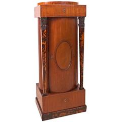Danish Empire Pedestal Cabinet, circa 1810 8