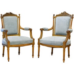 Louis XVI Bergere Chairs