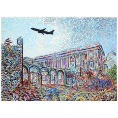2014 Pointillist Painting by Artist and Actor Jordi Mollá