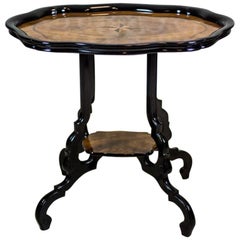 Oval Walnut Tea Table, circa 19th Century