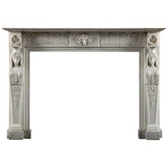 Neoclassical Fireplaces and Mantels