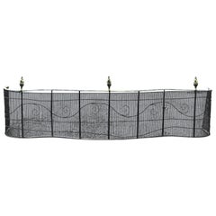 Metal Fireplace Tools and Chimney Pots