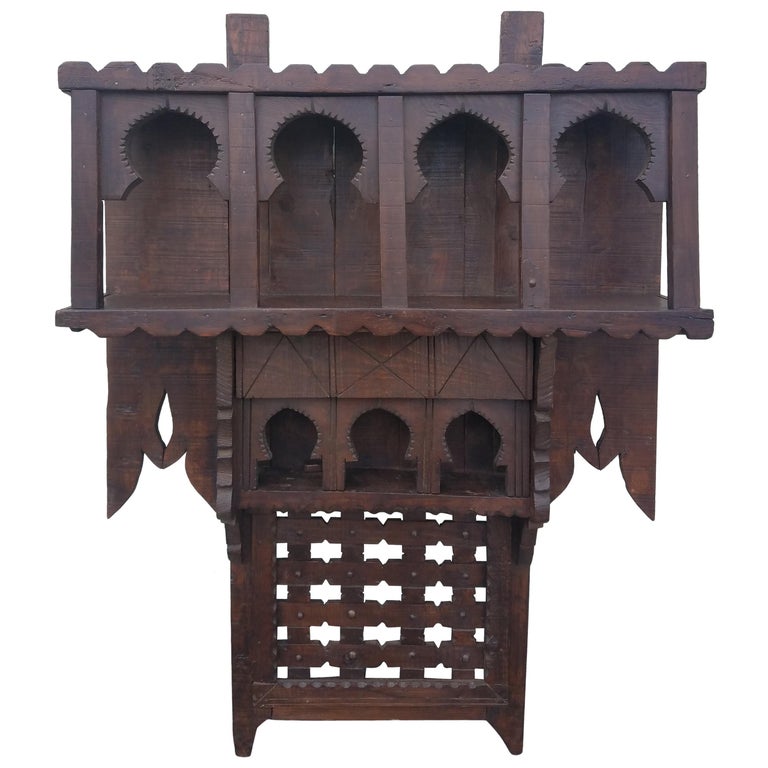 Moroccan Reclaimed Wood Wall Shelf Ben 1 For At 1stdibs Moroccan Reclaimed Wood Wall Shelf Ben 2
