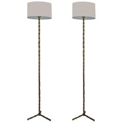 Pair of Maison Baguès Floor Lamp