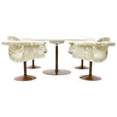 Rare Dining Room Set by Eero Aarnio for Asko, Finland, 1970s