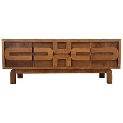 Brutalist Case Pieces and Storage Cabinets