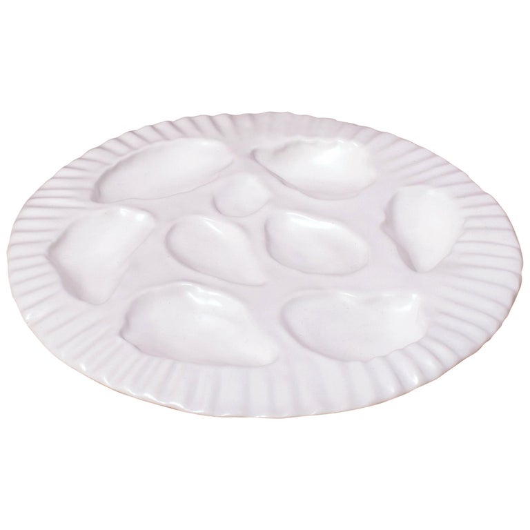 Oyster Plate, Set of 4 For Sale