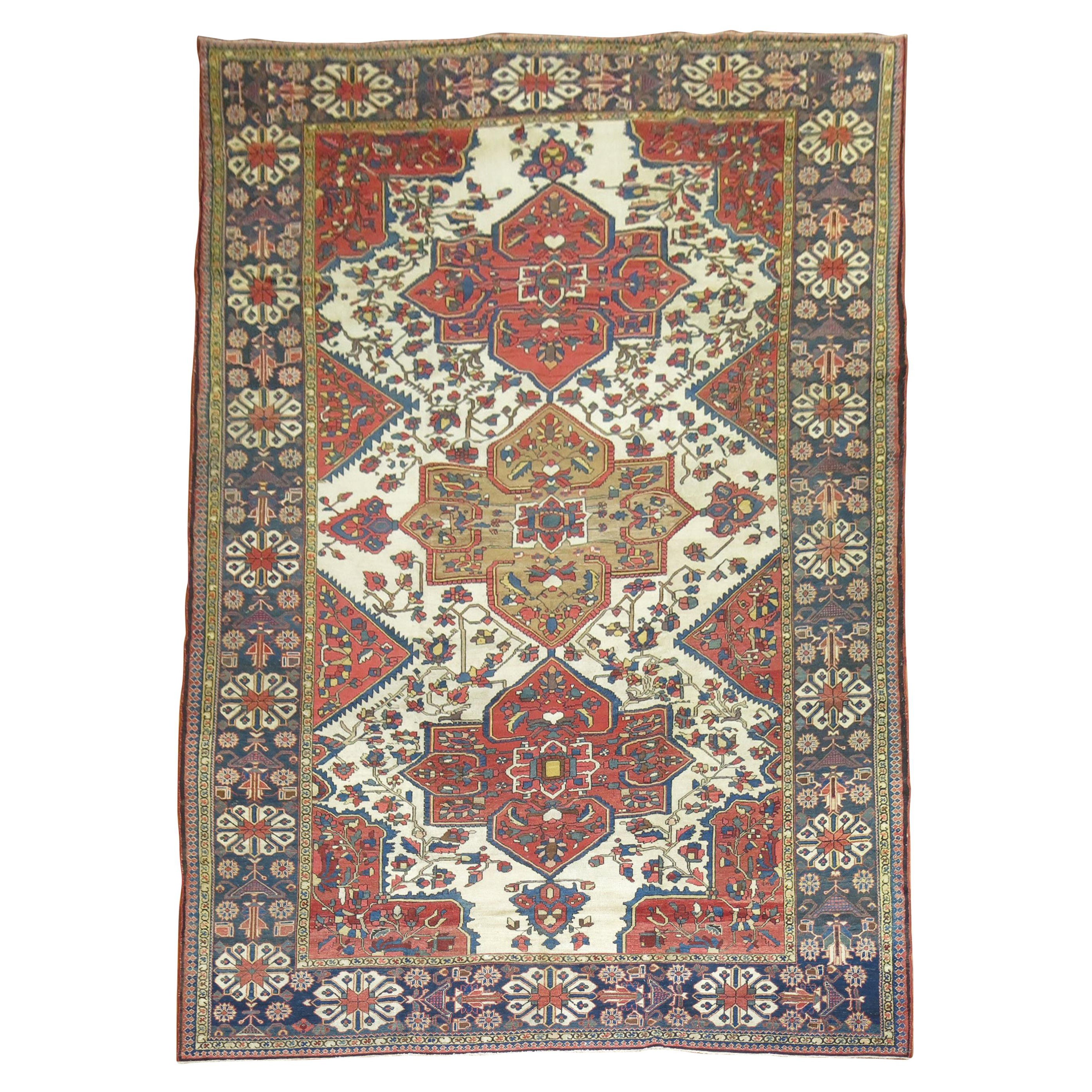 Tribal Antique Bakhtiari Rug For Sale