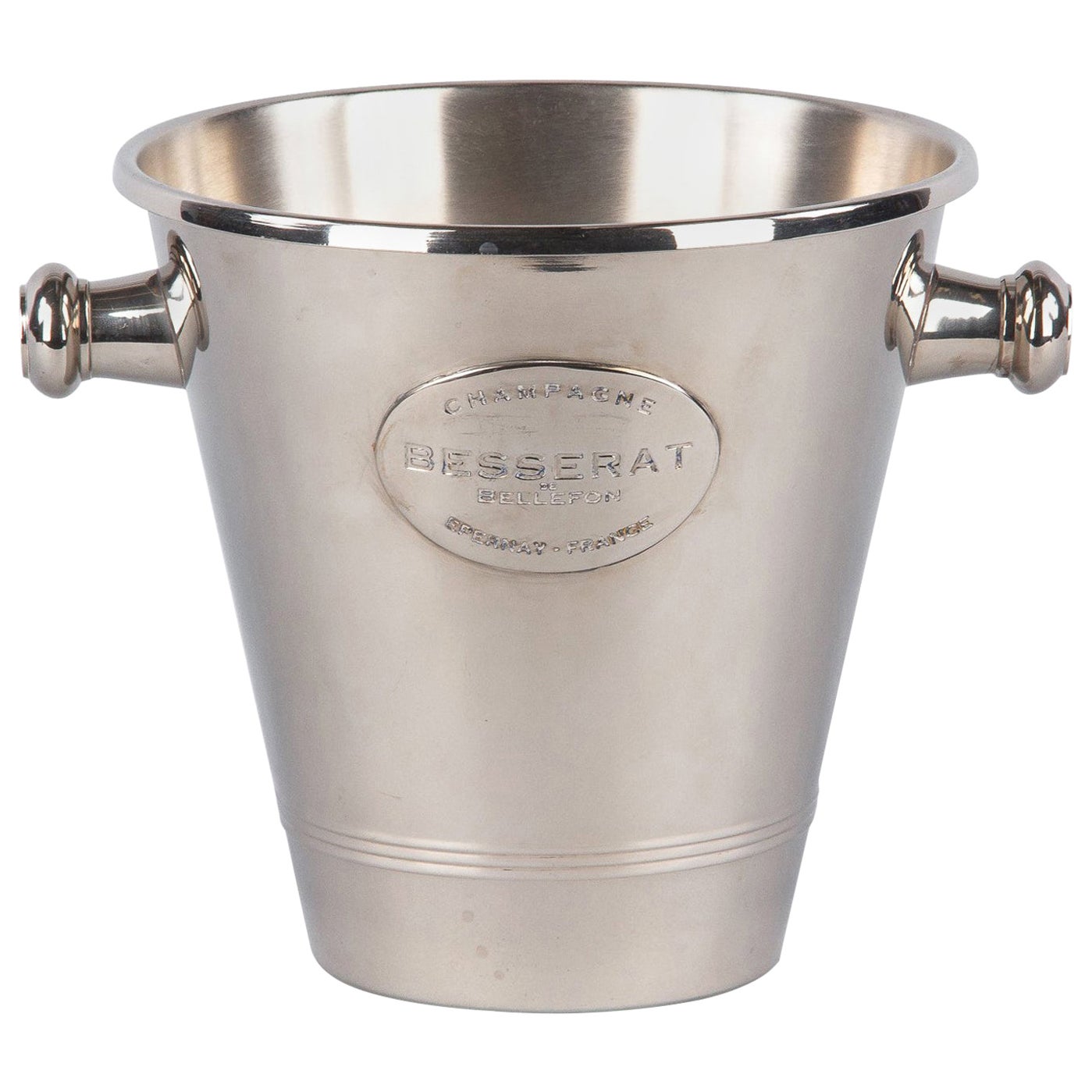 Ice Bucket Champagne Bucket and Brass Stand at 1stDibs