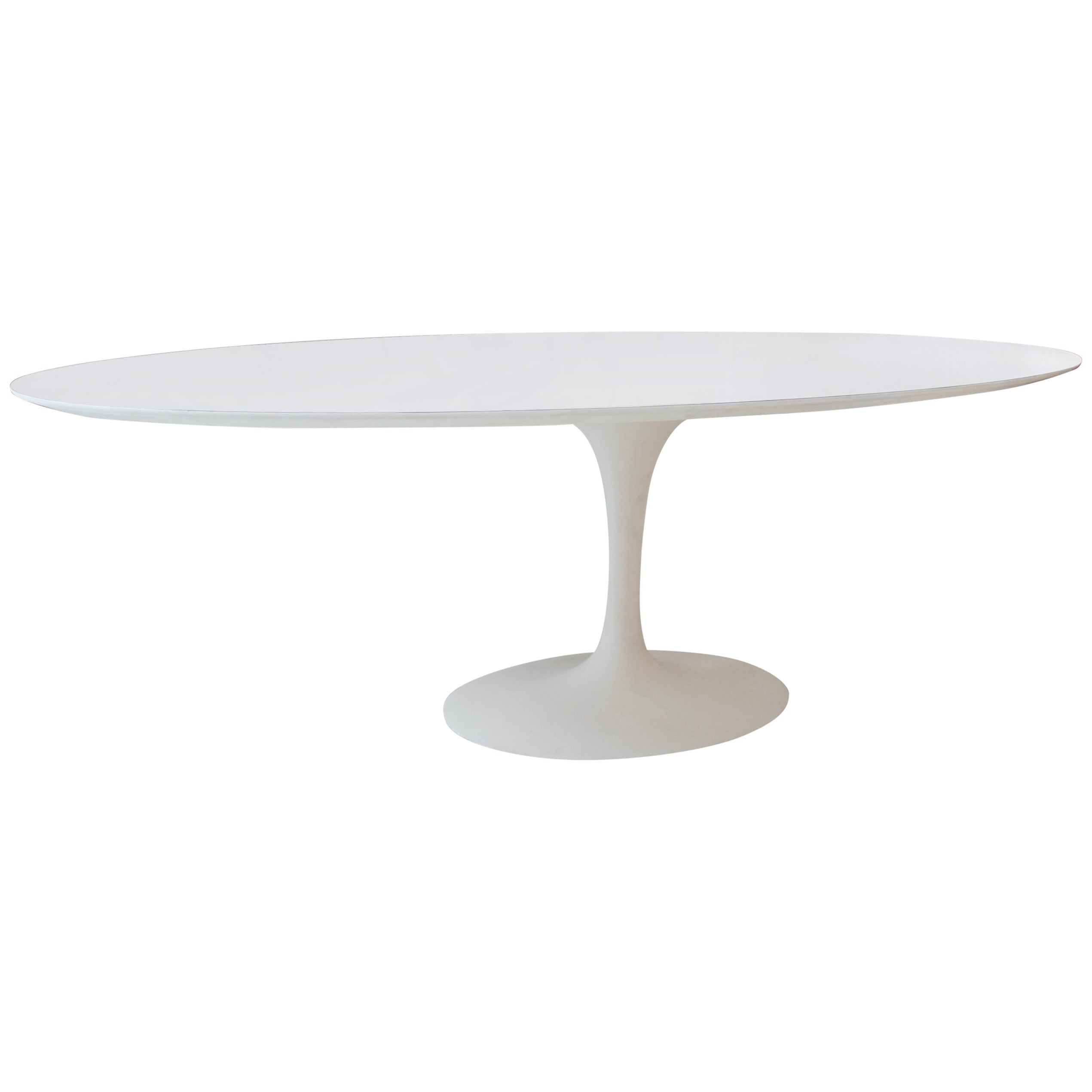 Vintage Elliptical Eero Saarinen Tulip Dining Table For Knoll Vintage Elliptical Eero Saarinen Tulip Dining Table For Knoll At 1stdibs