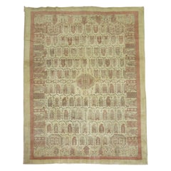 Zabihi Collection Vintage Turkish Anatolian Room Size Rug