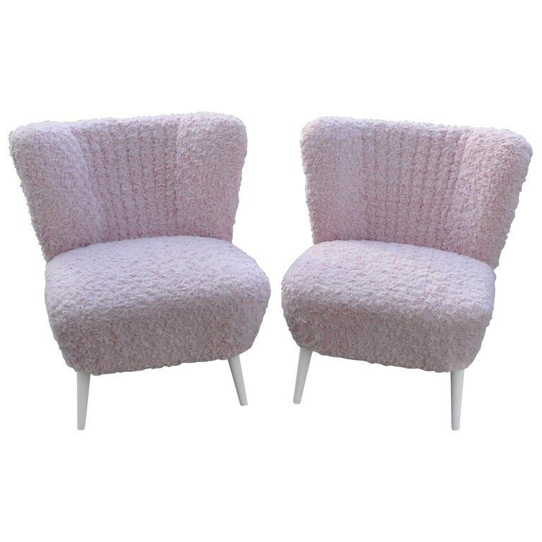 faux fur furniture boho white pair of cocktail chairs pink faux fur for sale at 1stdibs faux fur furniture boho white pair of cocktail chairs pink faux fur for sale at 1stdibs