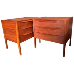 Aksel Kjersgaard Nightstands, model 34 in Teak