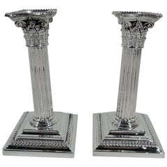 Gorham Manufacturing Company Candle Holders