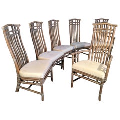 Hollywood Regency Dining Room Chairs