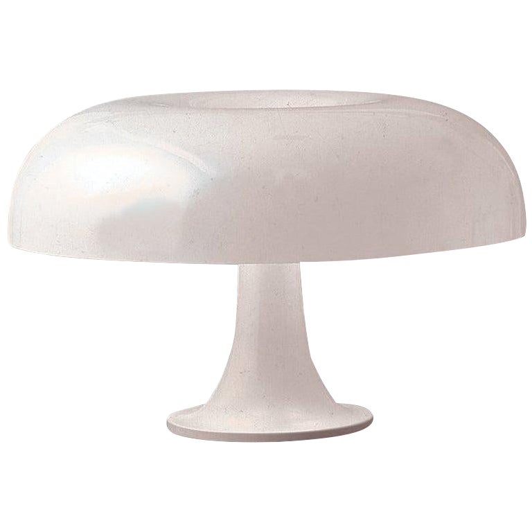 Giancarlo Mattioli 'Nesso' Table Lamp in White for Artemide