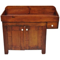 Primitive Case Pieces and Storage Cabinets