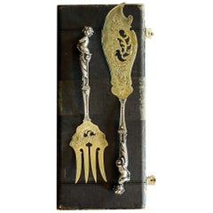 Silver Fish Flatware, circa Late 19th Century