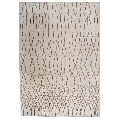 Abstract Lines Rug For Sale at 1stDibs