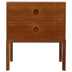1960s Aksel Kjersgaard Vintage Teak Chest of Drawers, Danish Modern, Sideboard
