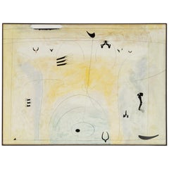 Albert Johansson, Mixed-Media on Canvas, Sweden, 1983