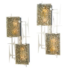 Fantastic Pair of Large Scale Sconces