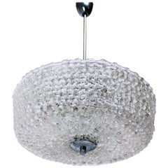 Midcentury Lucite Chandelier by Austrolux