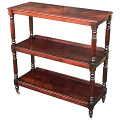 English Trolley or Console Server of Mahogany 'William IV Style'