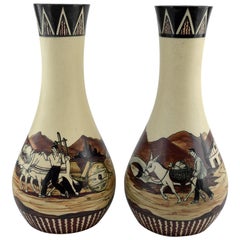 Ve Ciboure Pair of Vases by Richard Le Corrone, Late 1940s
