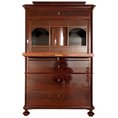 19th-Century Biedermeier Secretary Desk