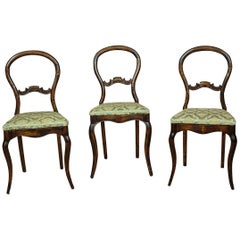 Three Neo-Rococo Chairs from the End of the 19th Century