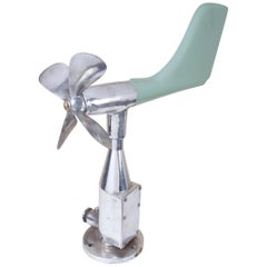 Mid-Century Modern Ship's Aerovane and Anemometer